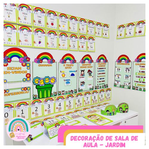 decoracao sala maternal eva ou materiais sustentaveis qual o melhor
