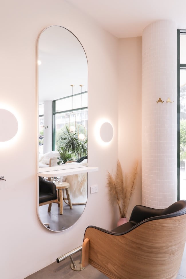 ideias decoração sala estética