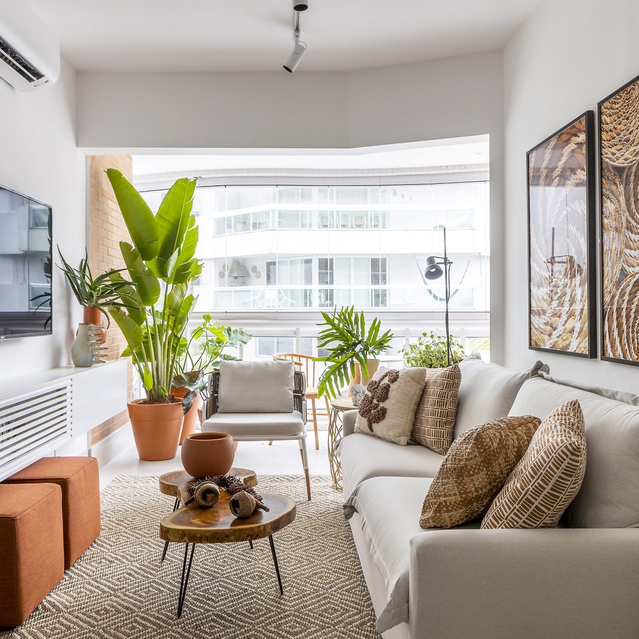 decoração de sala para apartamento pequeno