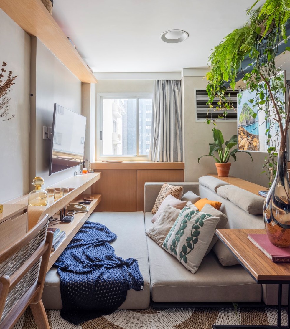 ideias criativas para decorar sala de apartamento pequeno