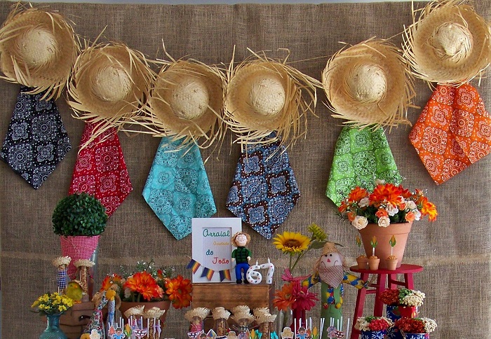 fogueira decorativa são joão