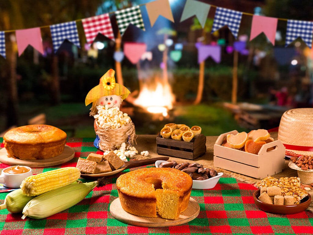 como decorar festa junina com elementos naturais
