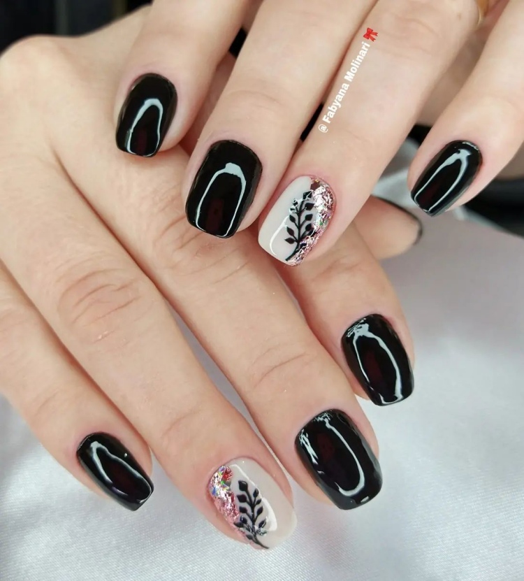 Unhas pretas para o inverno