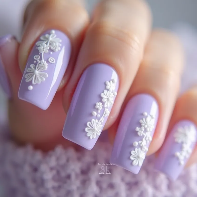 erros comuns ao fazer unhas em gel lilás