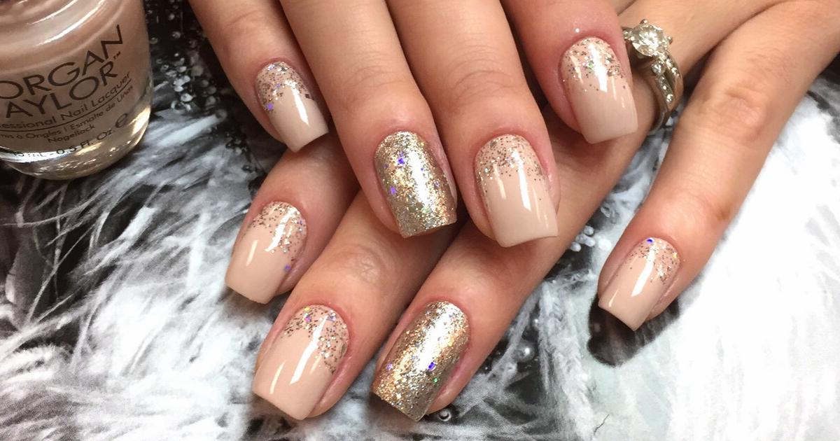 ideias criativas de unhas em gel para o réveillon 2026