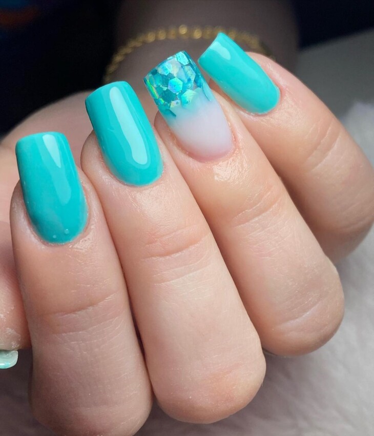 quanto custa fazer unha em gel verde água