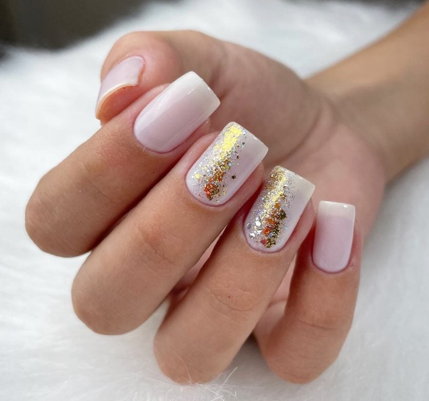 unhas pratas ano novo