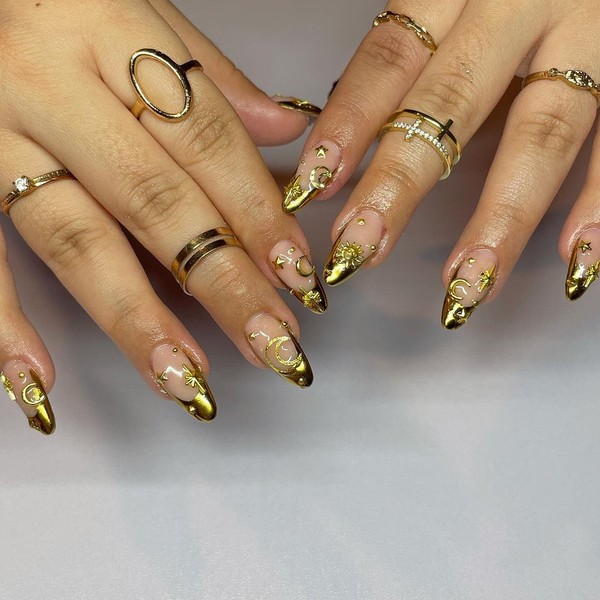 unha postiça realista unha postiça decorada vermelha bailarina natural