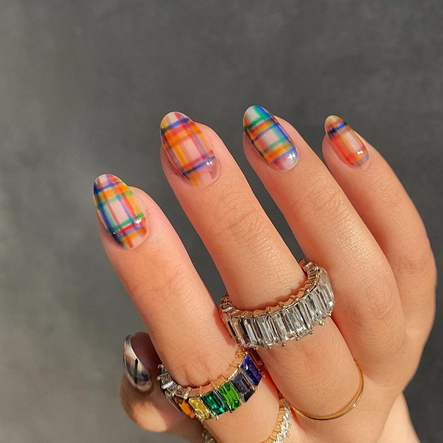 decoração de unha são joão