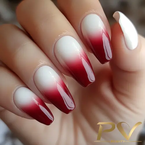 erros comuns ao fazer unhas vermelhas e brancas