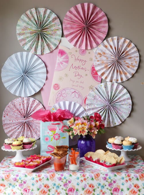 decoração dia das mães barata