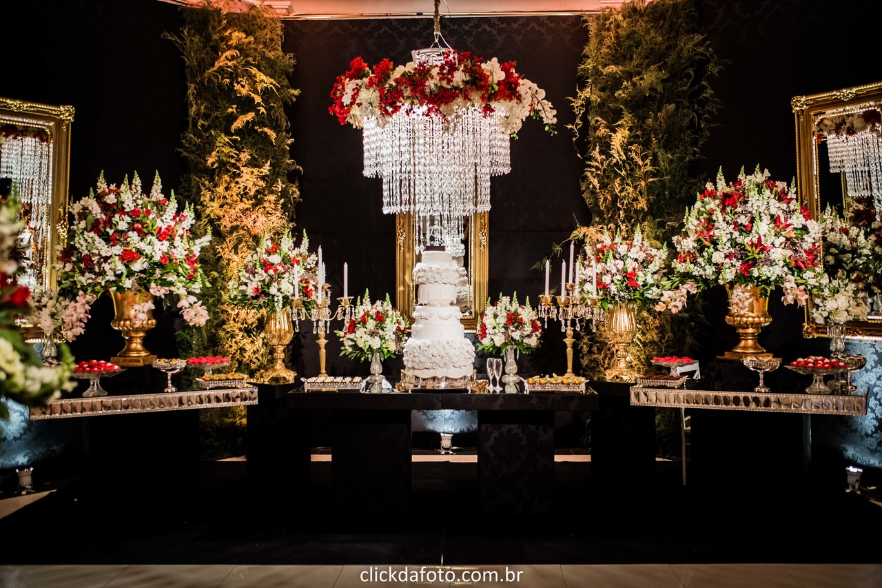 decoração de casamento com tons terrosos