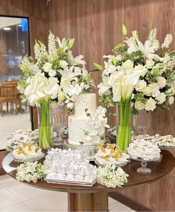 decoração de casamento minimalista