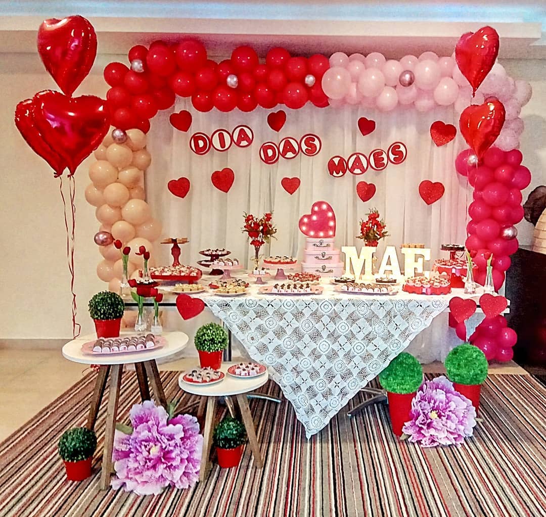 ideias criativas de decoração dia das mães para casa