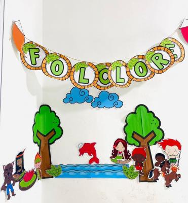 decoração do folclore