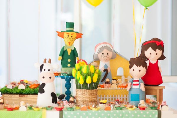 ideias de decoração folclore brasileiro para festa infantil