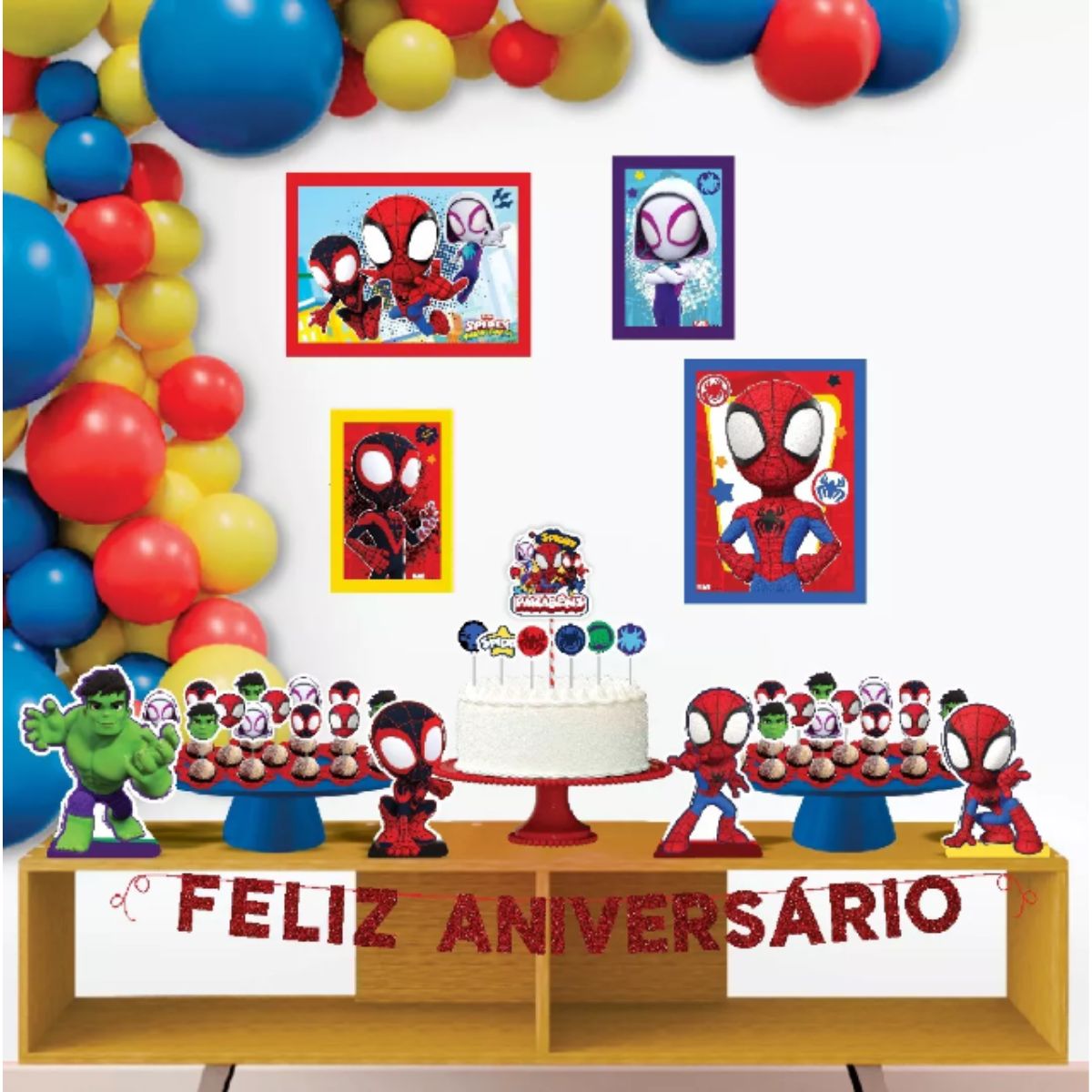 painel homem aranha fácil