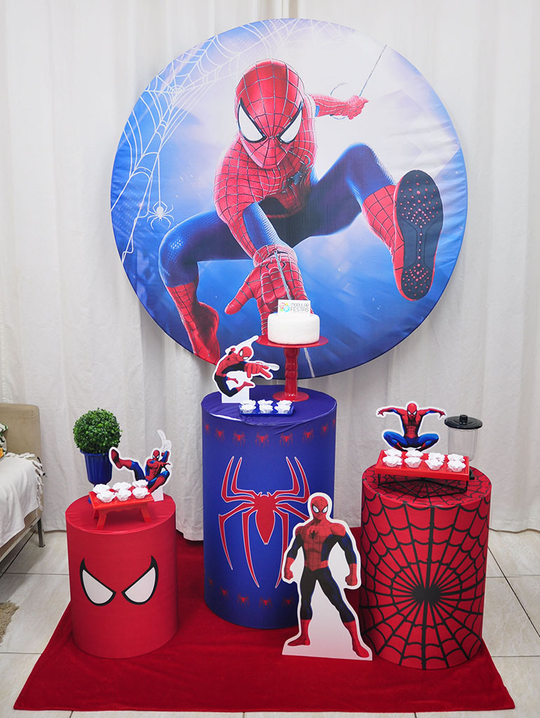 painel homem aranha fácil