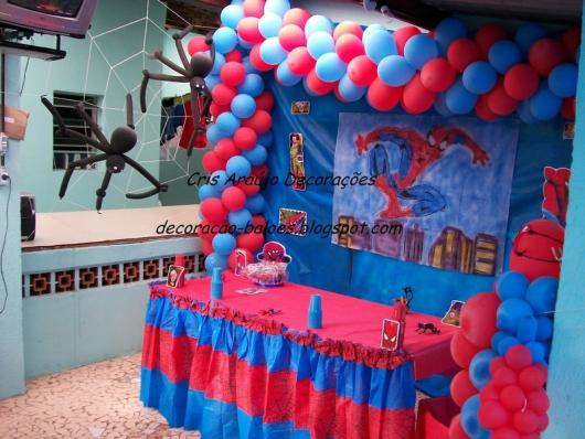 ideias festa homem aranha infantil