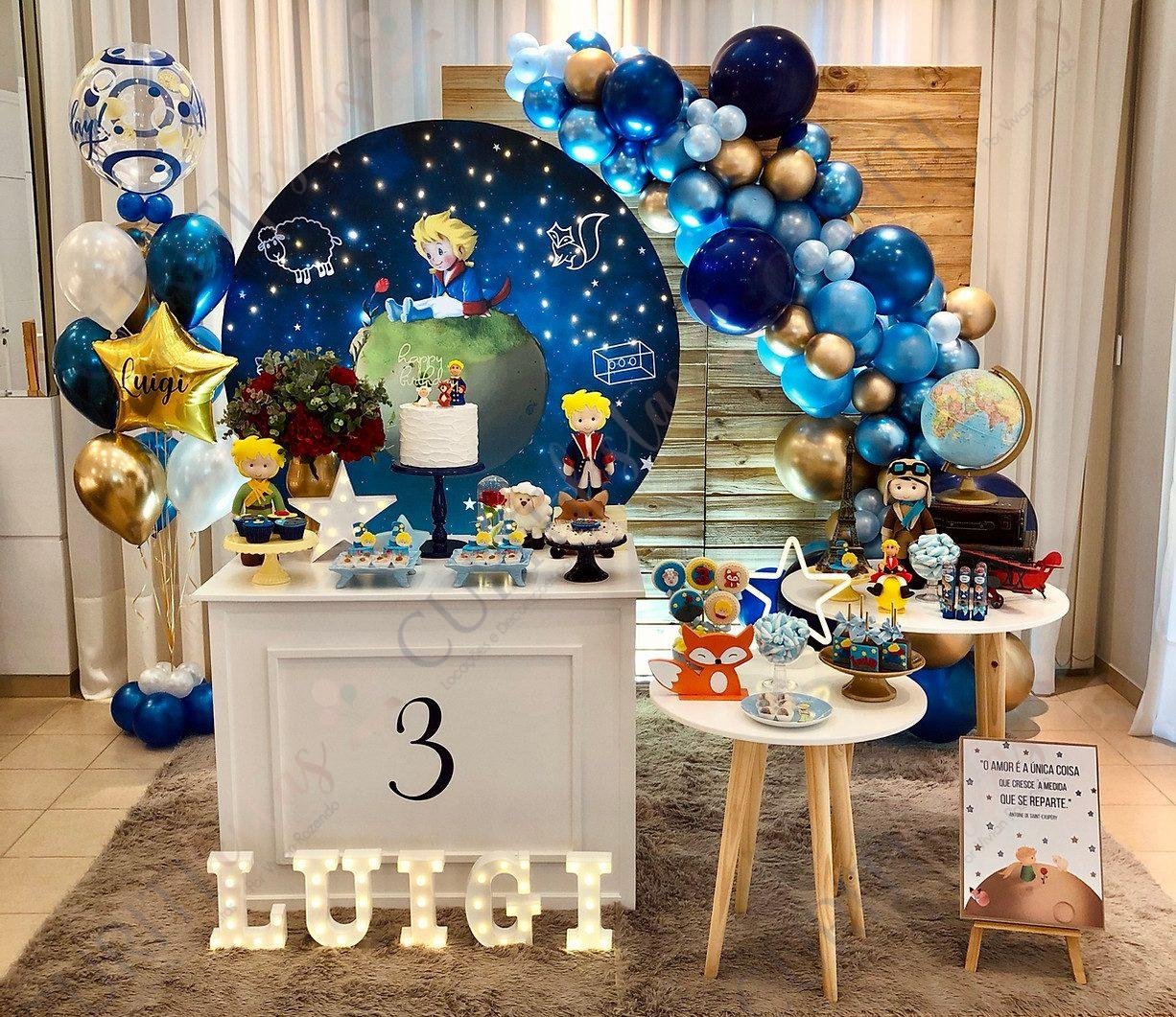 erros comuns ao decorar festa pequeno príncipe