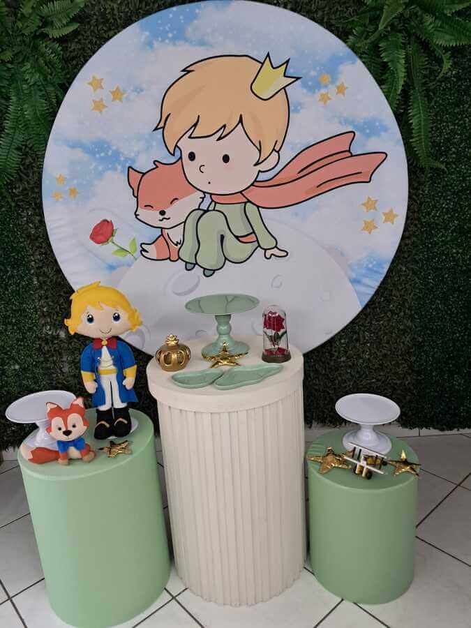 erros comuns na decoração Pequeno Príncipe simples