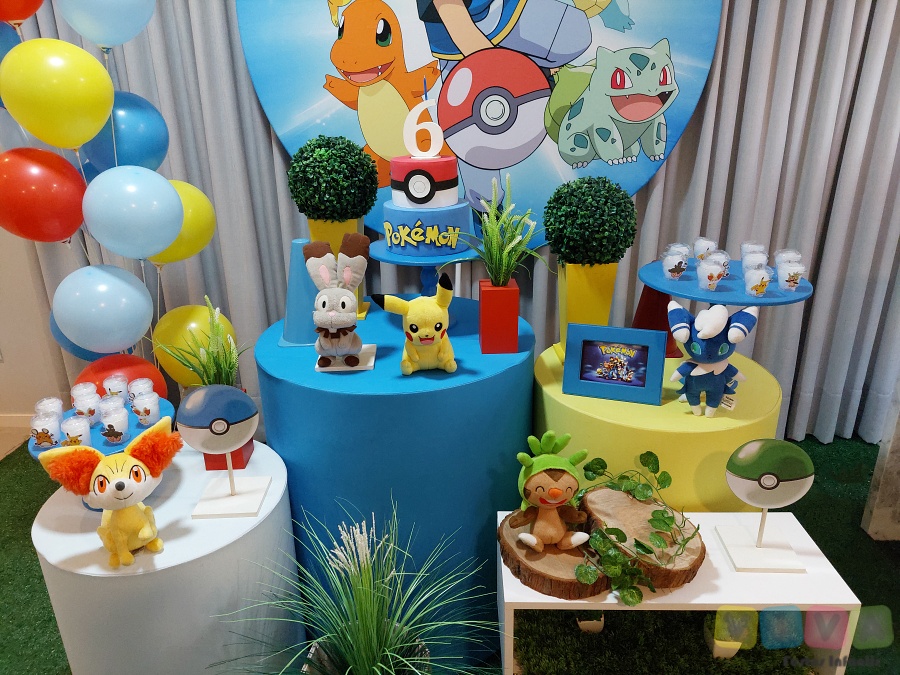 decoração pokemon pikachu