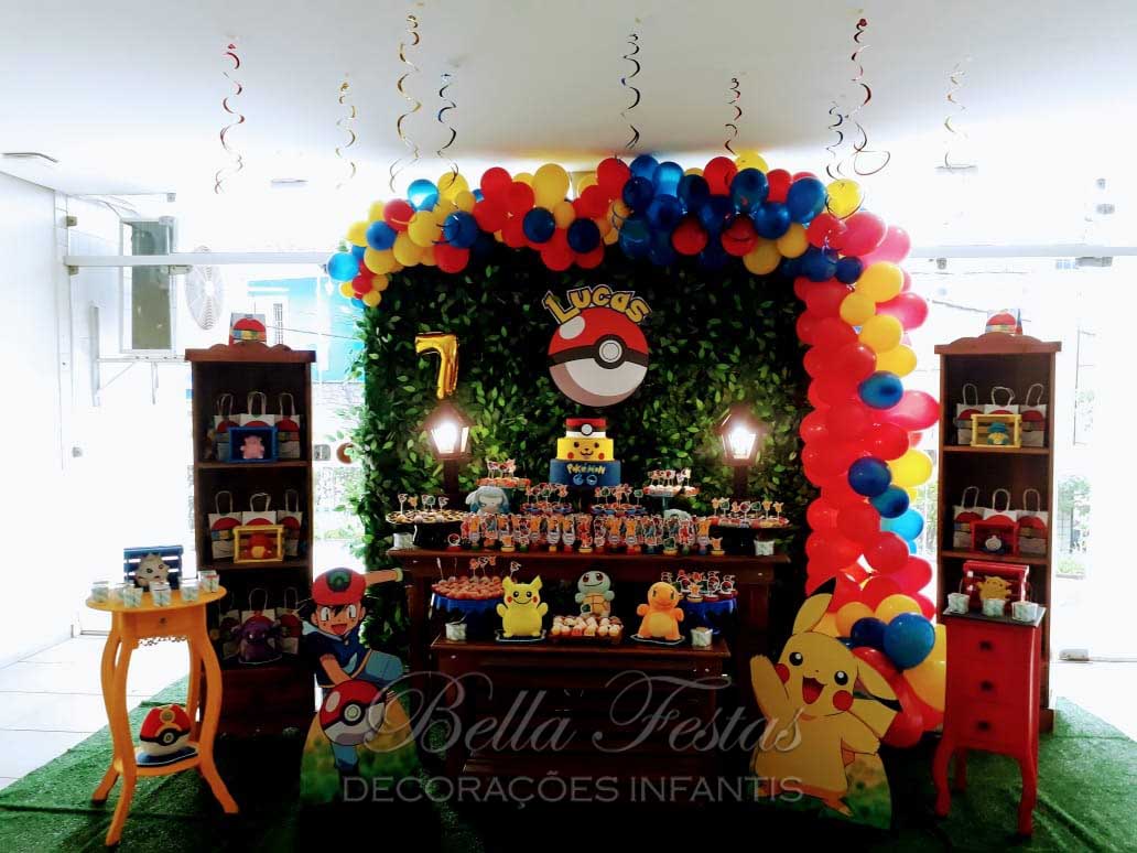 decoração pokemon para sala