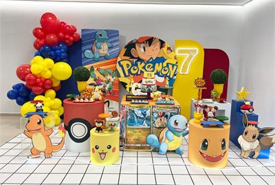 decoração pokemon para quarto de bebê
