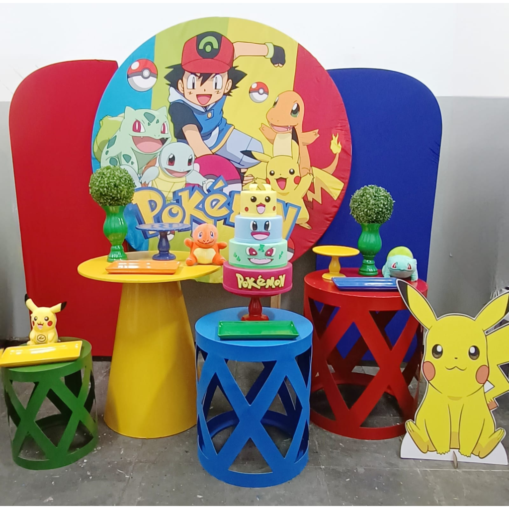 decoração pokemon simples e barata