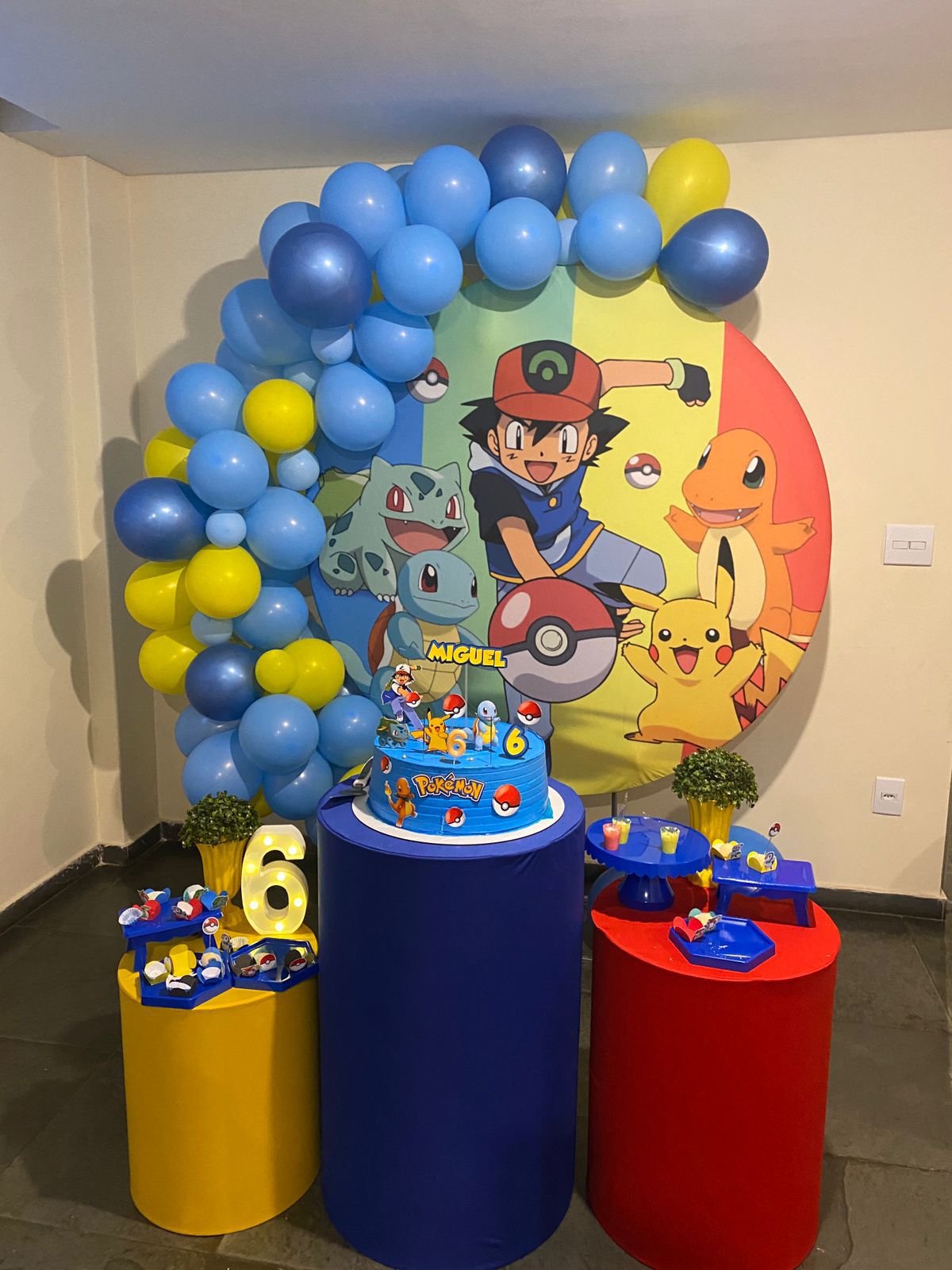 decoração pokemon para quarto gamer