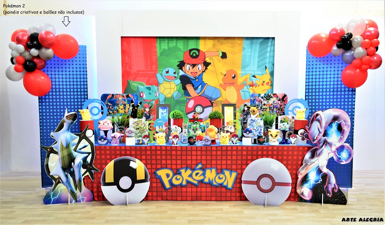 decoração pokemon pikachu