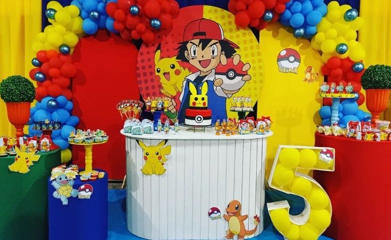 decoração pokemon para sala