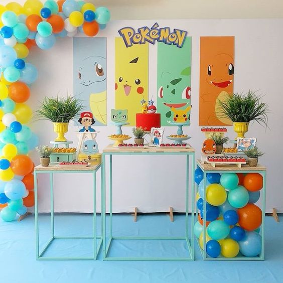 decoração pokemon diy