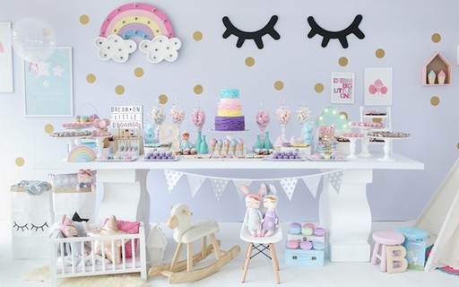 decoração unicórnio infantil barata e bonita