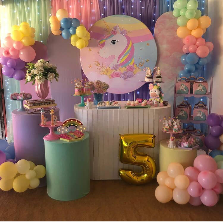 decoração unicórnio infantil barata e bonita