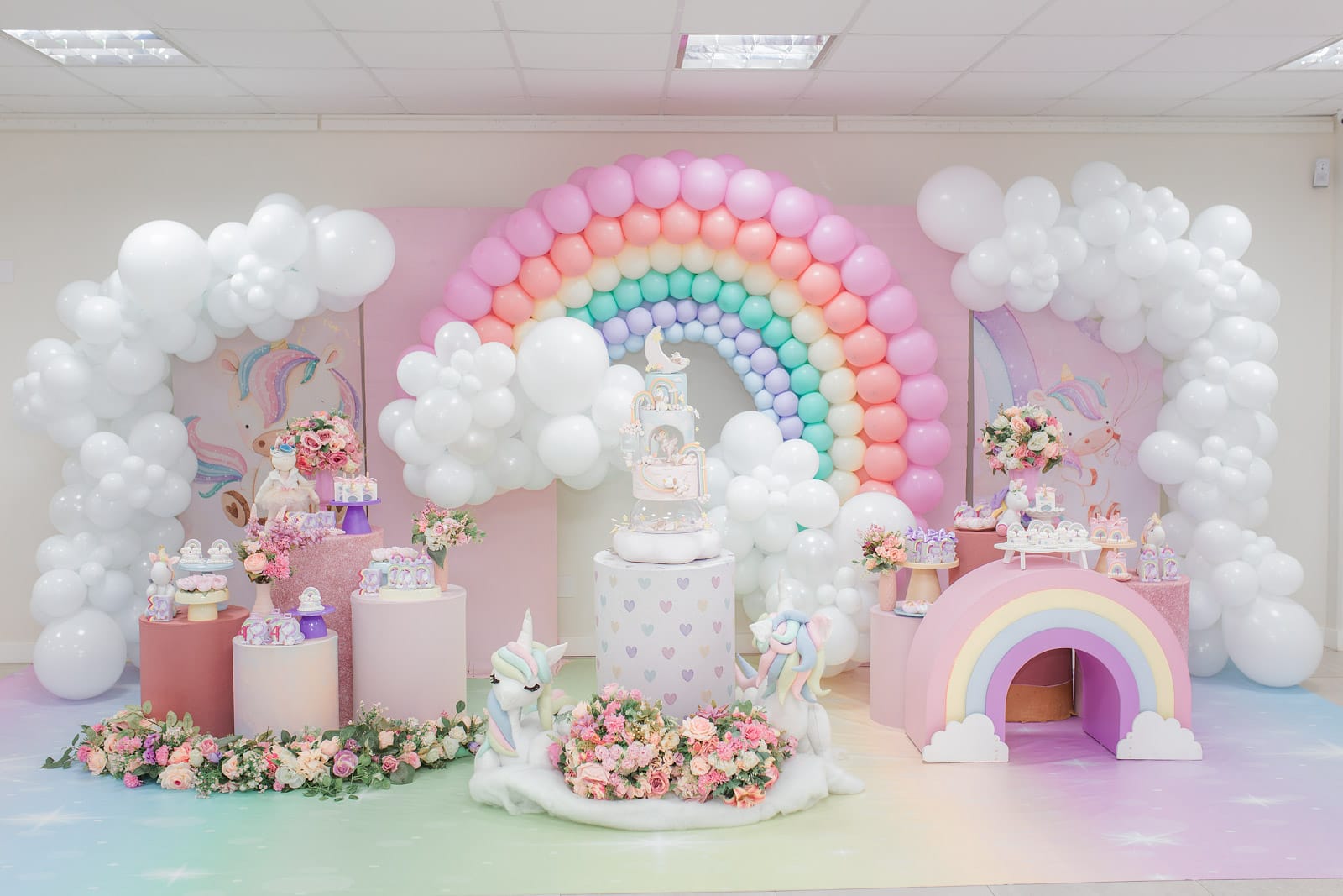 ideias criativas decoração unicórnio infantil