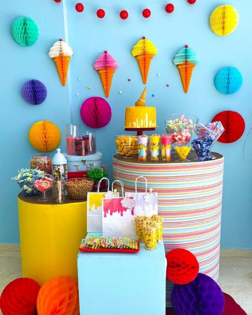 decoração dia das crianças barata vs cara