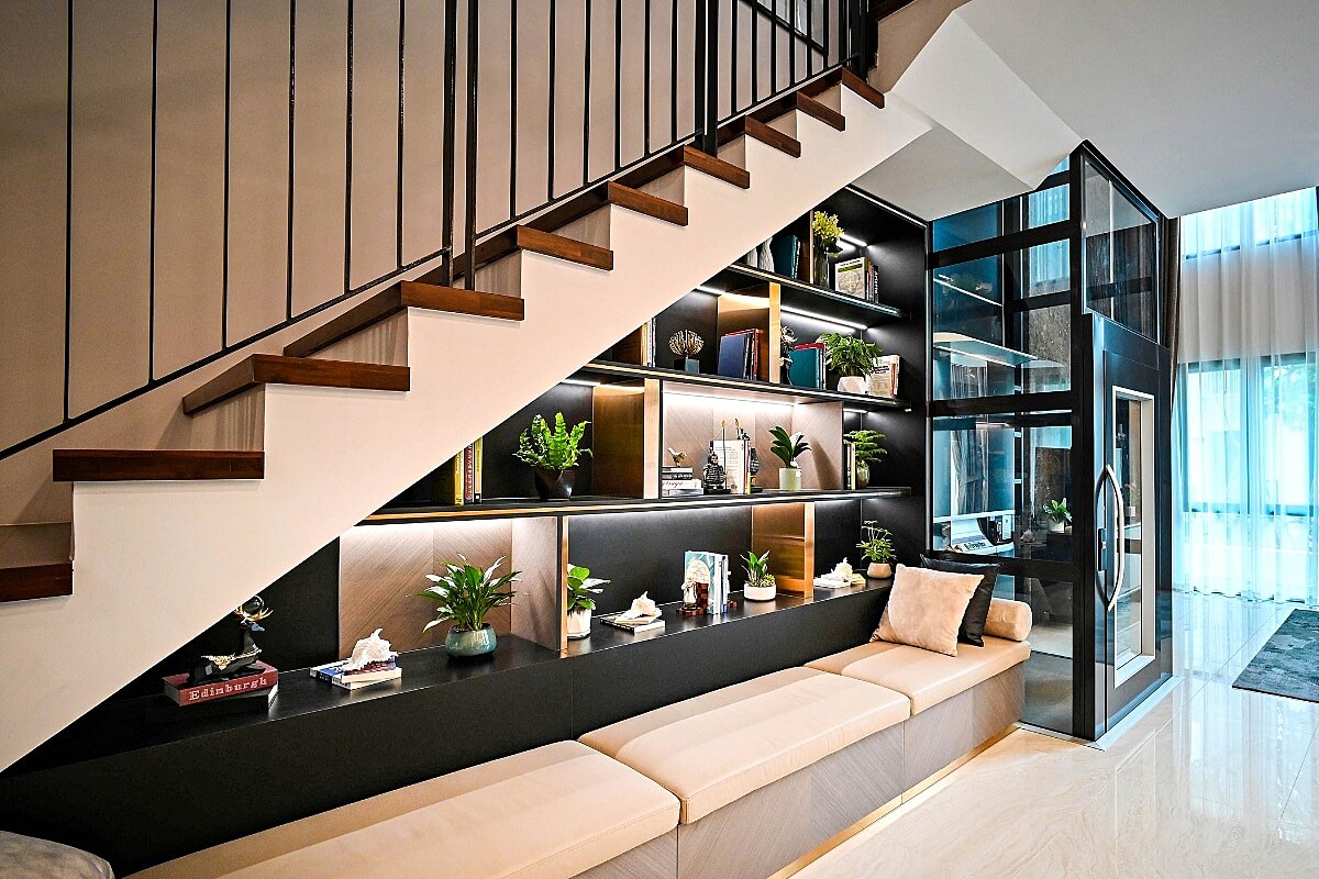 inspiração decoração escada