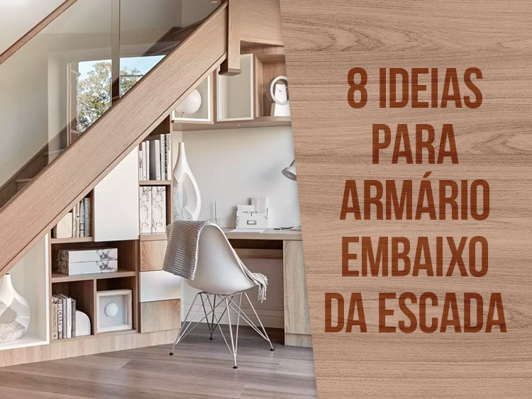 custo projeto decoração embaixo escada vazada