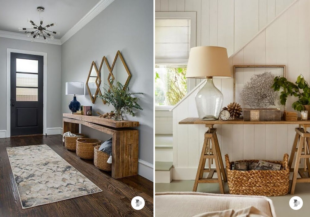 ideias criativas para decorar entrada de casa