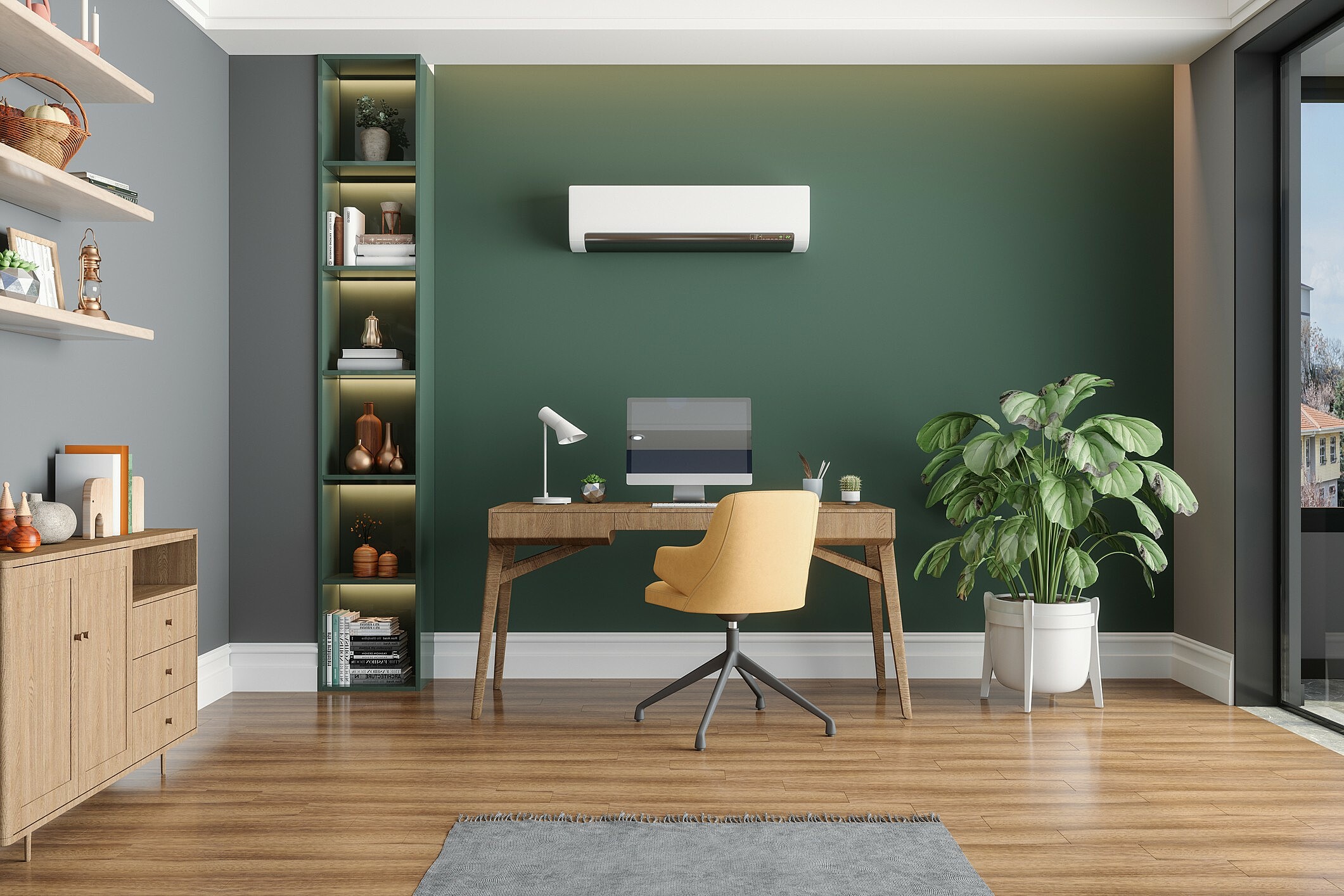 decoração escritório em casa