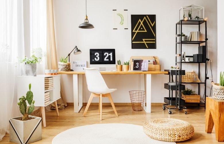 ideias de decoração para escritório em casa pequeno