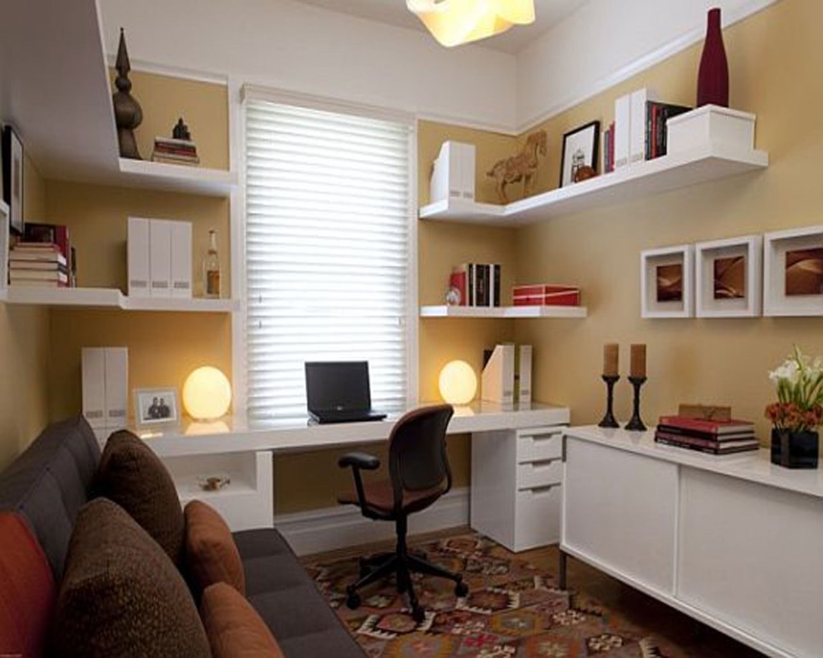 ideias de decoração para escritório em casa pequeno
