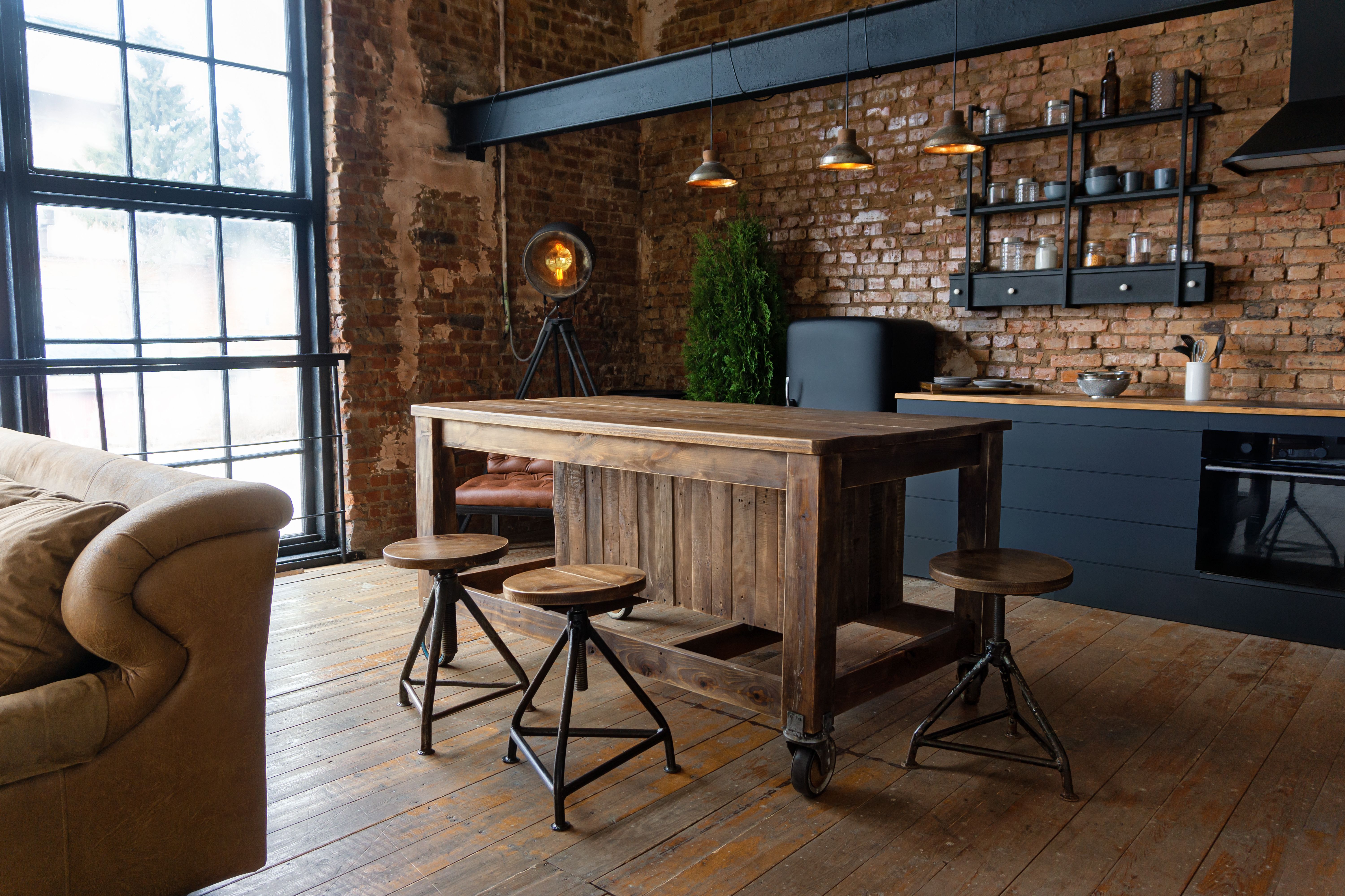 decoração loft industrial