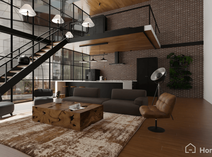 quarto estilo industrial