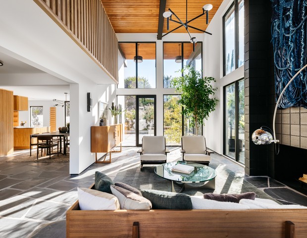 decoração estilo mid century