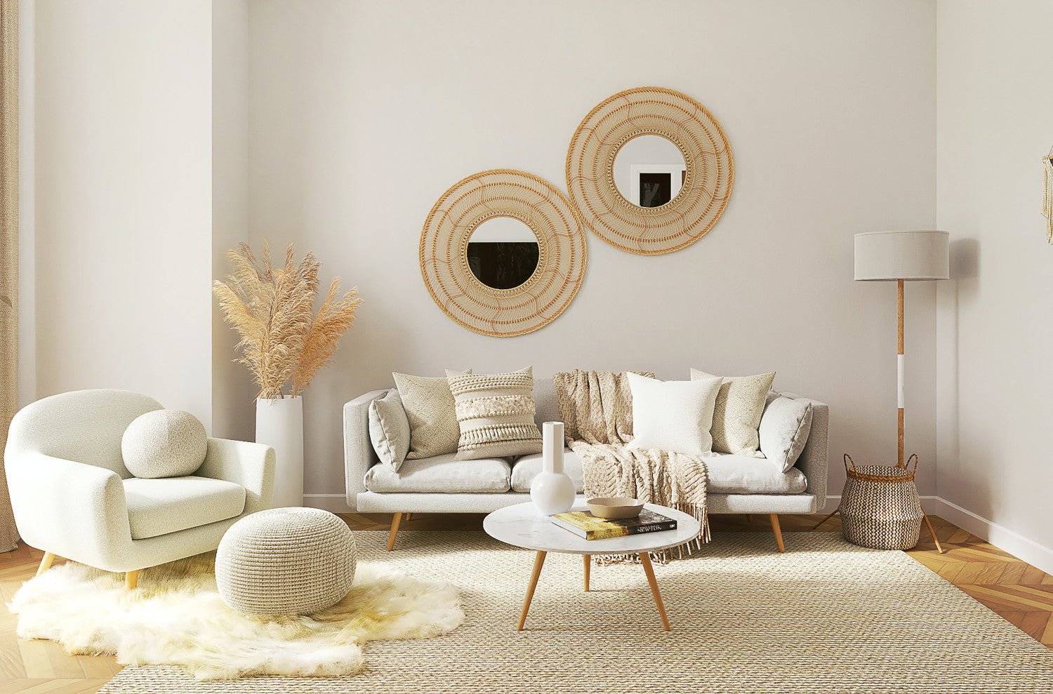 decoração estilo mid century