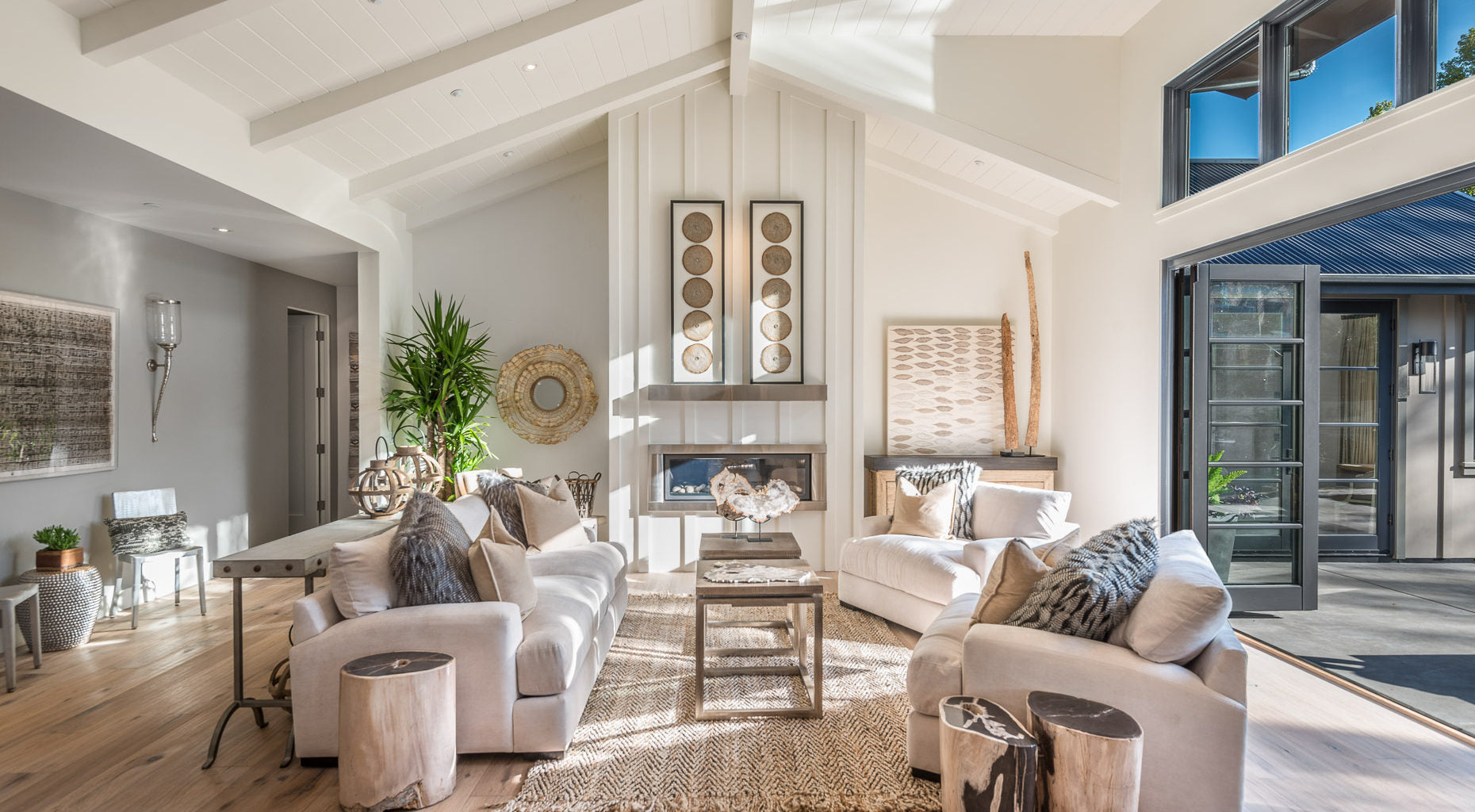 decoração farmhouse sala