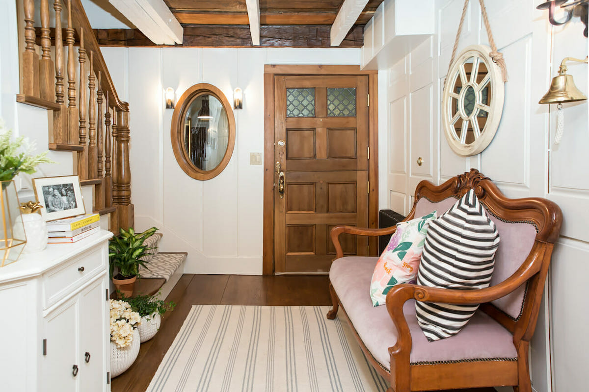 decoração farmhouse banheiro