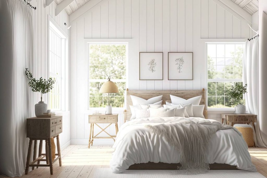 ideias de decoração farmhouse para sala de estar pequena